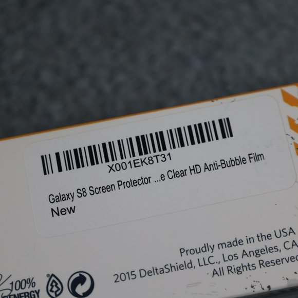 Delta Shield Screen Protector for Samsung Galaxy S8 Phone - Picture 2 of 6